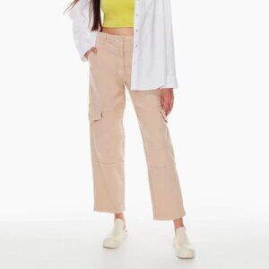 NWT Wilfred Free Maeve Women's Cargo Pants Size 6 Ivory